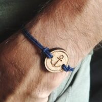 Ancor recycled Swiss wood bracelet