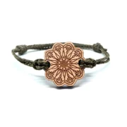 Bracelet en bois mandala amelia