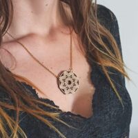 Elaïa wooden necklace