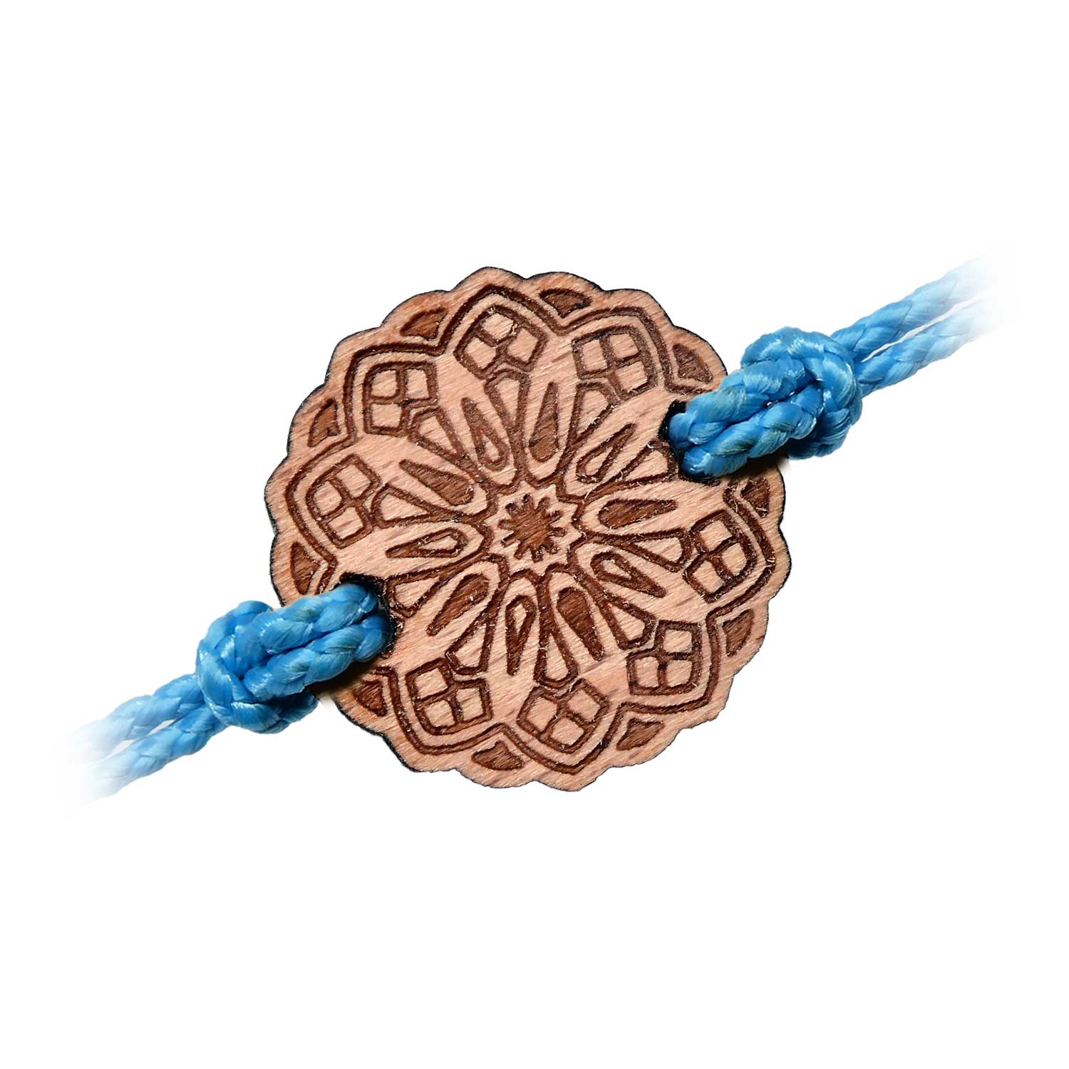 Lona mandala wooden bracelet