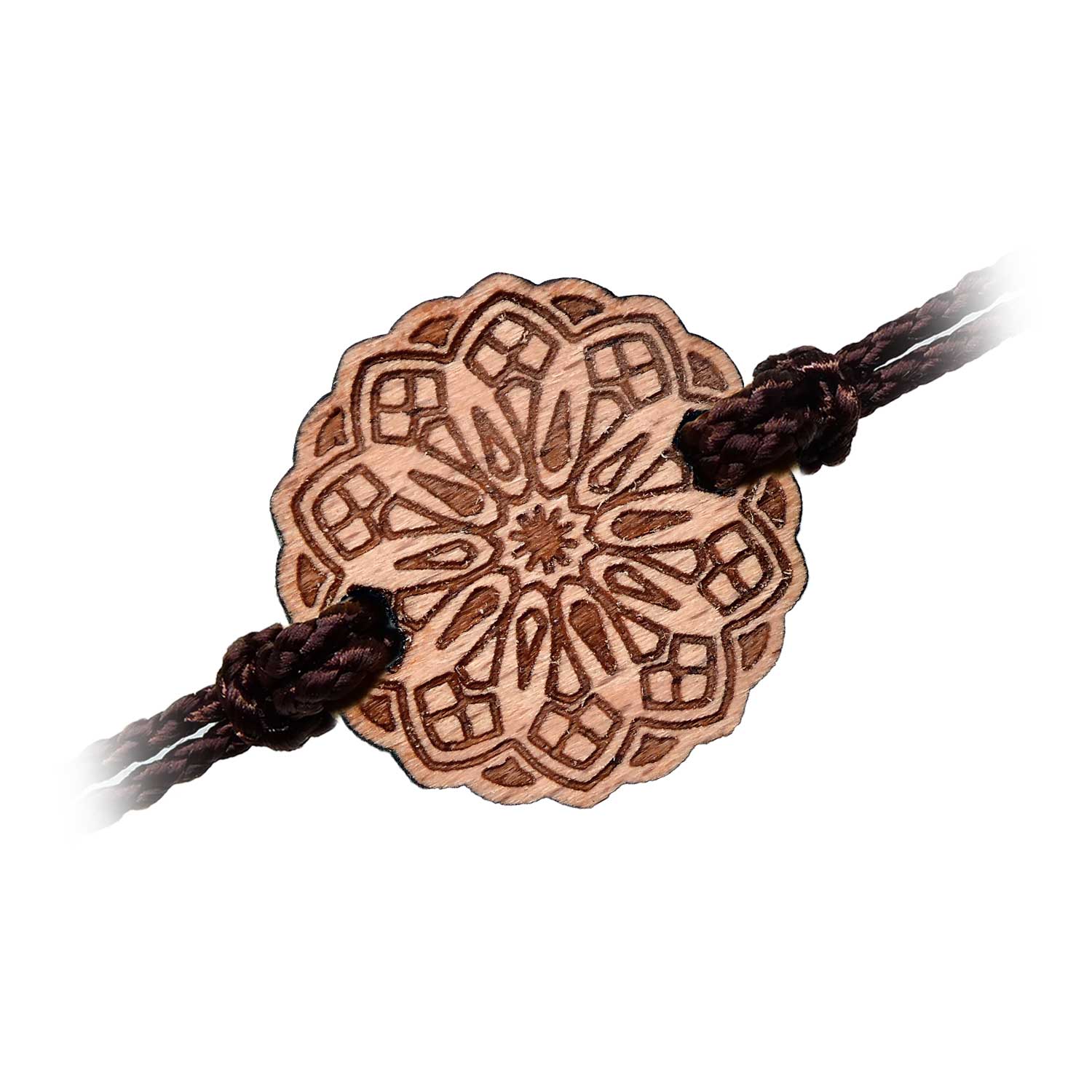 Lona mandala wooden bracelet
