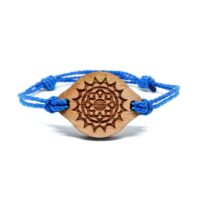 wooden bracelet - crown chakra Crown Chakra Wooden Bracelet
