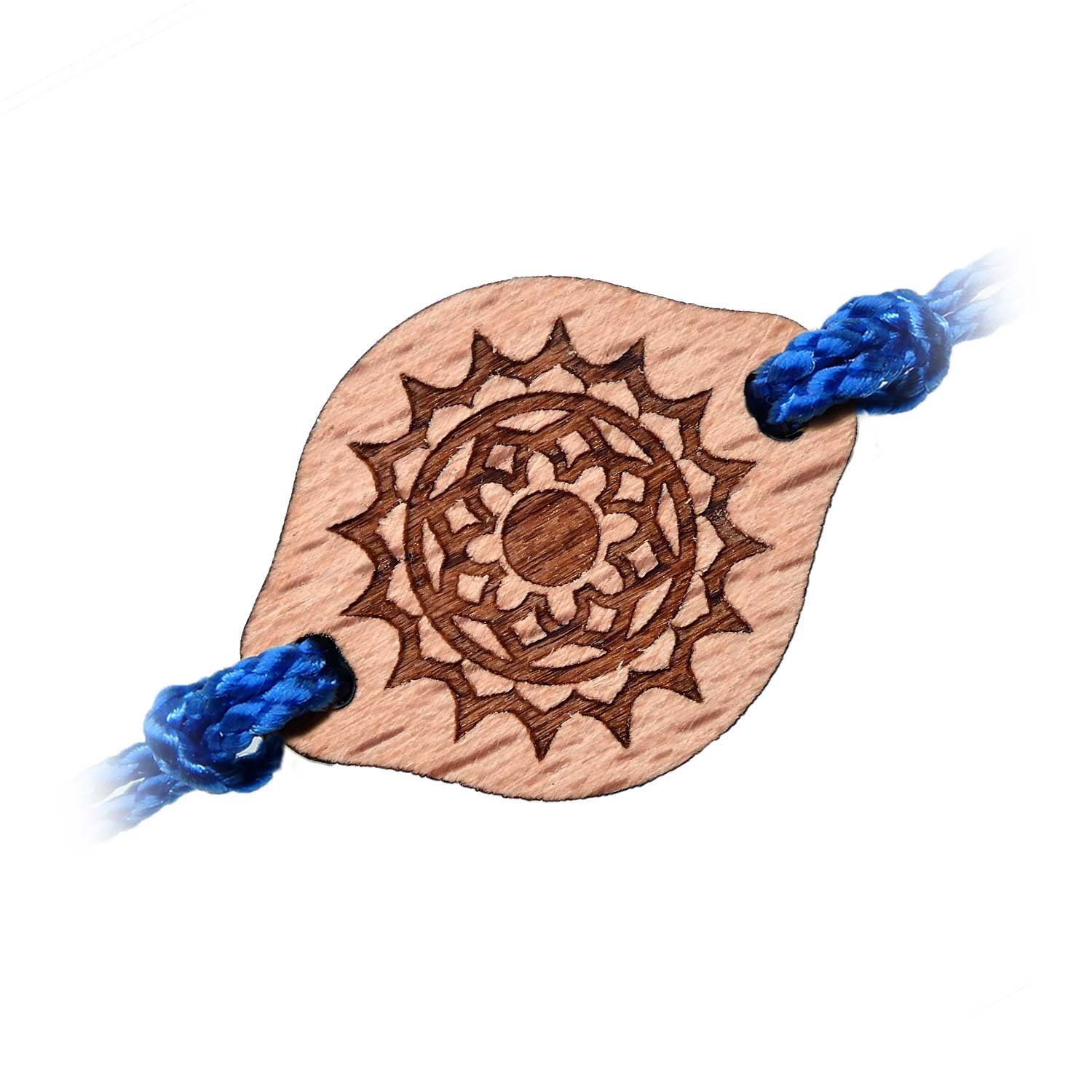 Bracelet en bois Chakra couronne