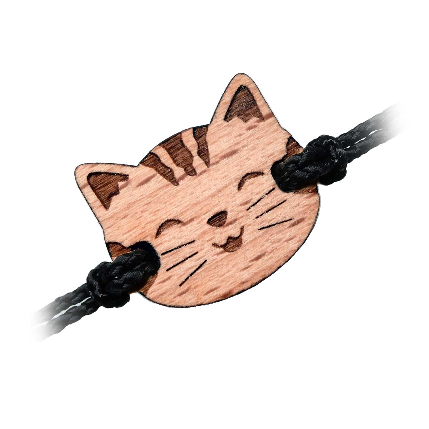Wooden bracelet for cat child