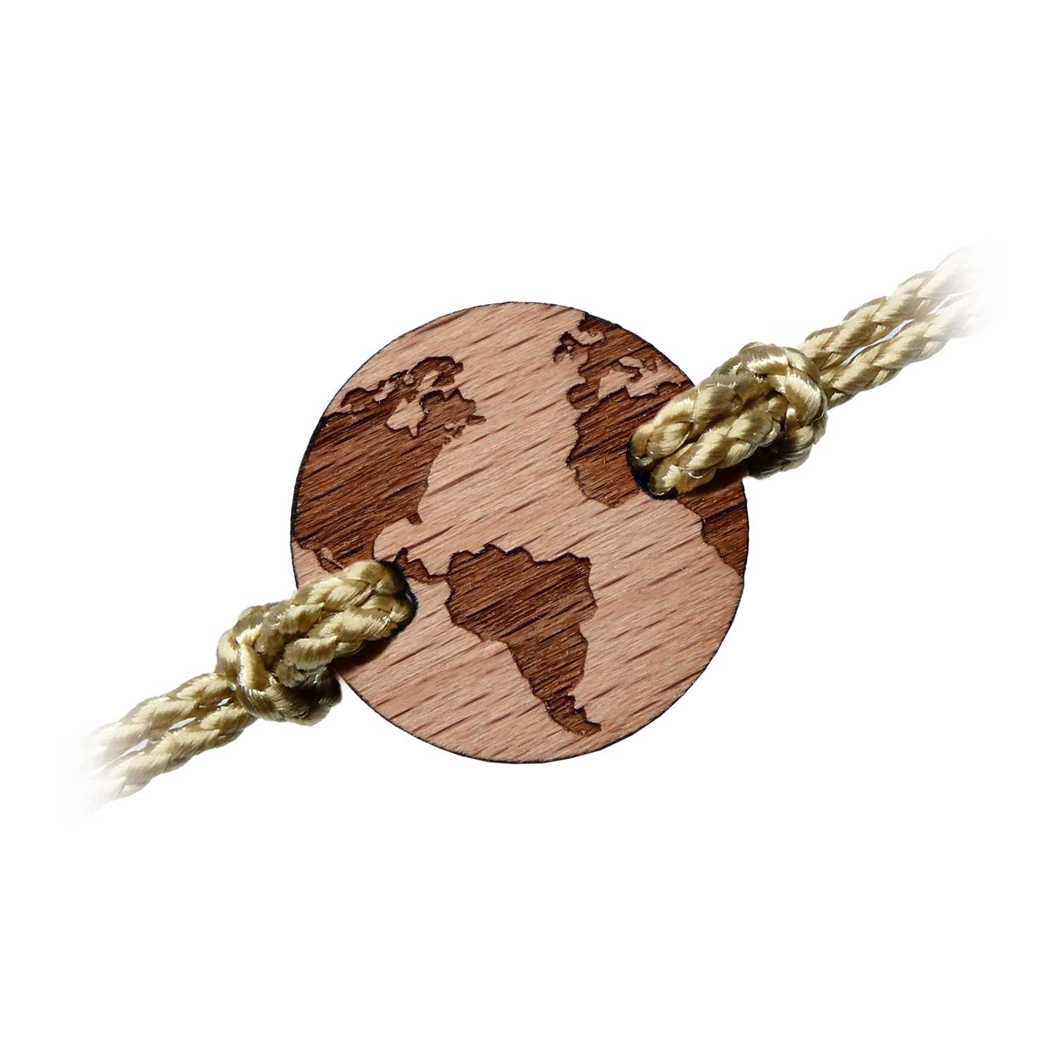 Earth wooden bracelet