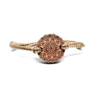 Lona mandala wooden bracelet