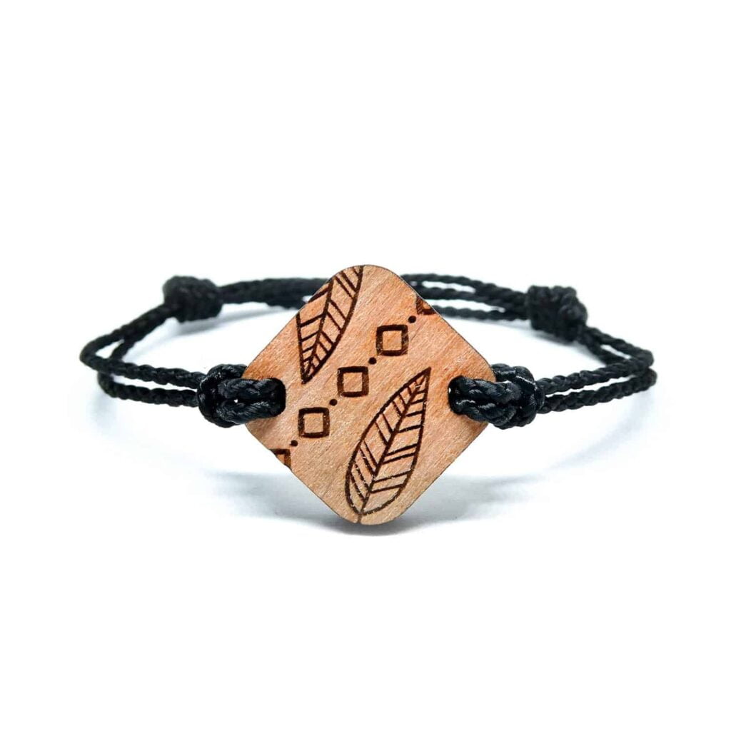 Bracelet en Bois - Pointe