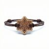 Bracelet en bois flocon de neige
