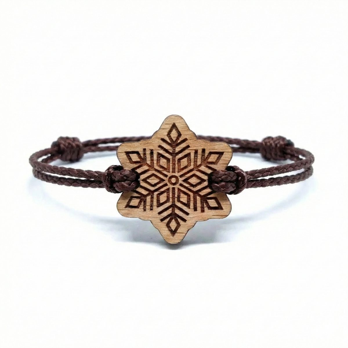 Armband aus Schneeflockenholz
