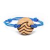 Bracelet en bois vague