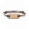 Bracelet en bois signe astrologique Cancer