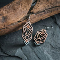 Orecchini in legno Aurora