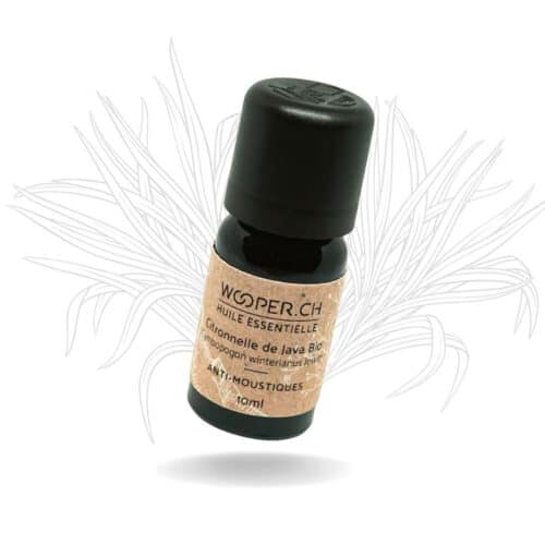 Organic lemongrass essential oil from Java - mosquito repellent