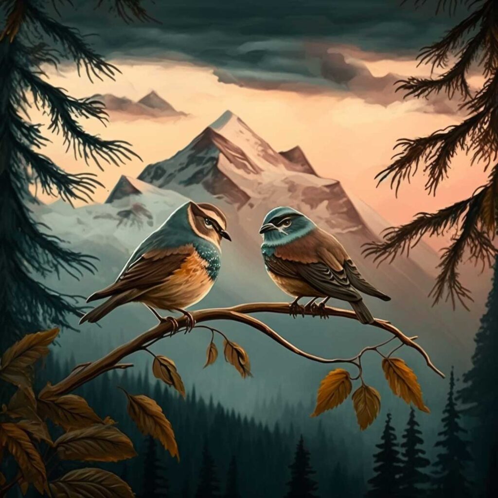 Valentine's Day gift ideas: for Her and for Him 1 Valentine's Day couple birds