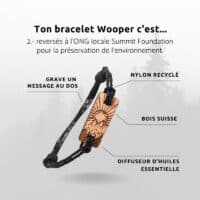 Bracelets-avantages Avantages des bracelets en bois suisse Wooper
