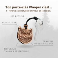 Portachiavi in ​​legno Vanlife