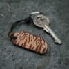 Dents du Midi wooden key ring