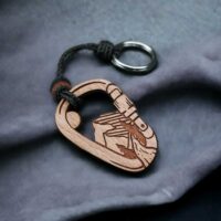 Wild Link Wooden Keychain - 1 Wild Link wooden keychain