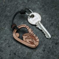 Wild Link Wooden Keychain Wild Link wooden keychain