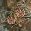 Amaryn wooden earrings
