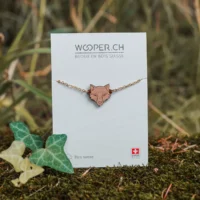 Bracciale volpe in legno - 3 Braccialetto di legno a forma di volpe