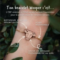 Wooden Cow Bracelet - Advantages Wooden animal bracelet (cow): its advantages