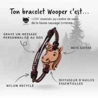 Avantages-produit-bracelet-enfant Caractéristiques des bracelets en bois suisse pour enfants, personnalisables au dos et diffuseurs d'huile essentielle