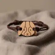wooden bracelet for children - bunny Swiss wooden bracelet for children, Bunny design, rabbit