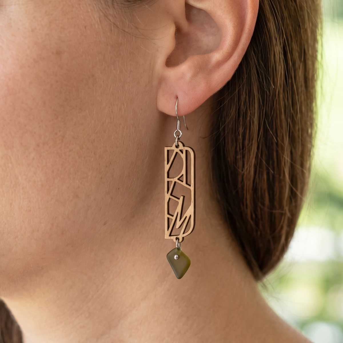 Boucles-oreilles-Carpe-Diem-argent-3 Boucles d'oreilles en bois Carpe Diem
