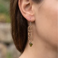 Boucles-oreilles-Carpe-Diem-argent-5 Boucles d'oreilles en bois Carpe Diem