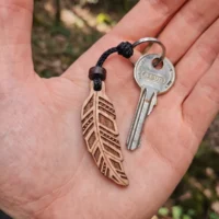 Porte-cles-en-bois-piuma-3 Porte-clés en bois Piuma